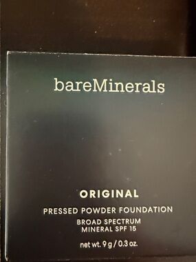 bareMinerals Original Pressed Powder Foundation - Black Packaging